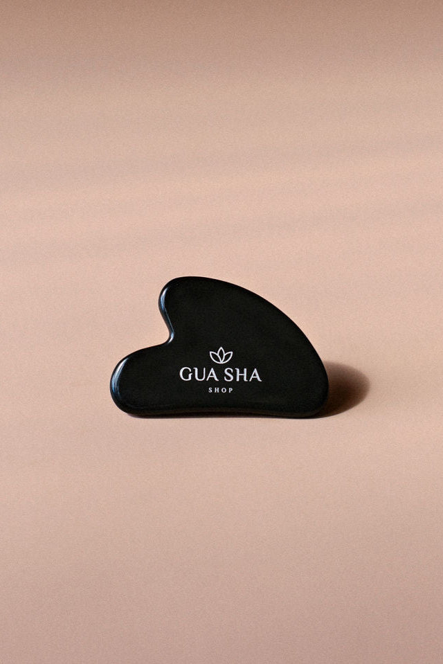 Black Obsidian Heart Gua Sha